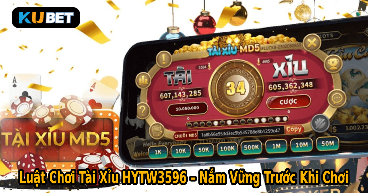 Luật Chơi Tài Xỉu HYTW3596 – Nắm Vững Trước Khi Chơi